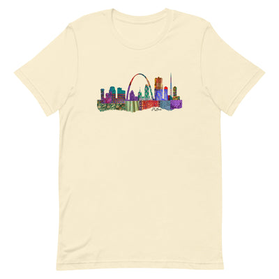 St. Louis Fabric Skyline T-shirt