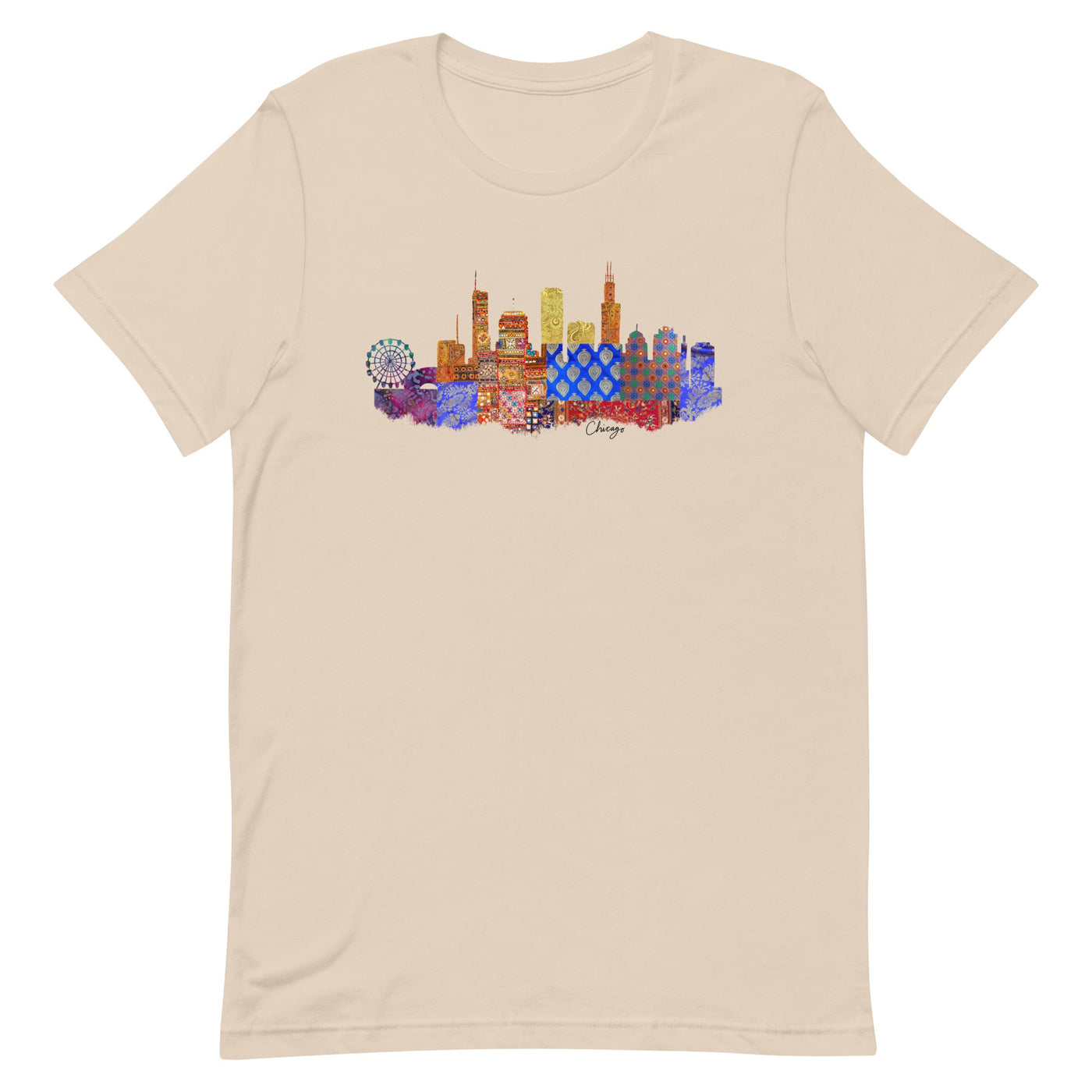 Chicago Fabric Skyline T-shirt