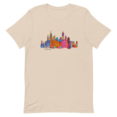 NYC Fabric Skyline T-shirt