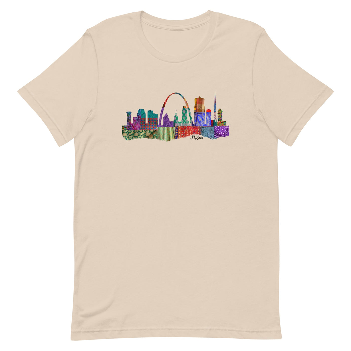 St. Louis Fabric Skyline T-shirt