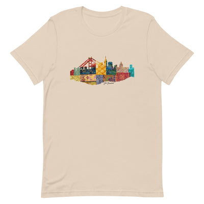 San Francisco Fabric Skyline T-Shirt