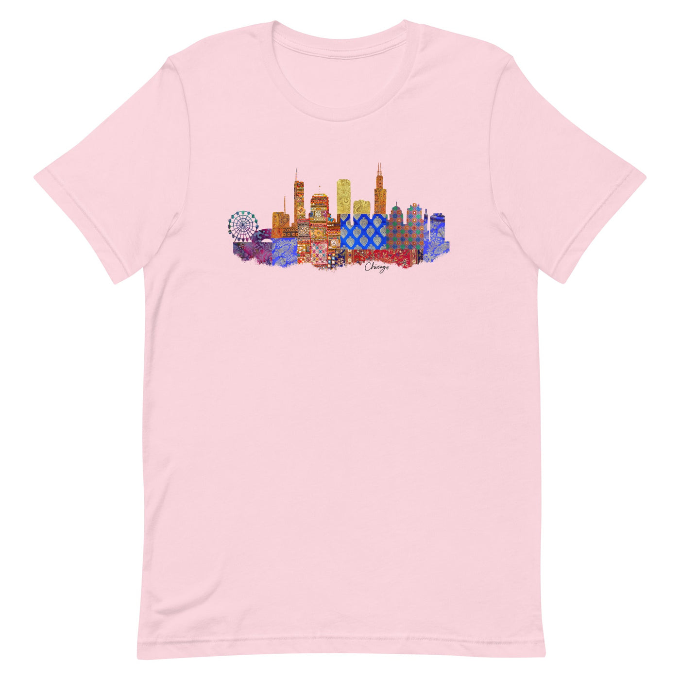 Chicago Fabric Skyline T-shirt