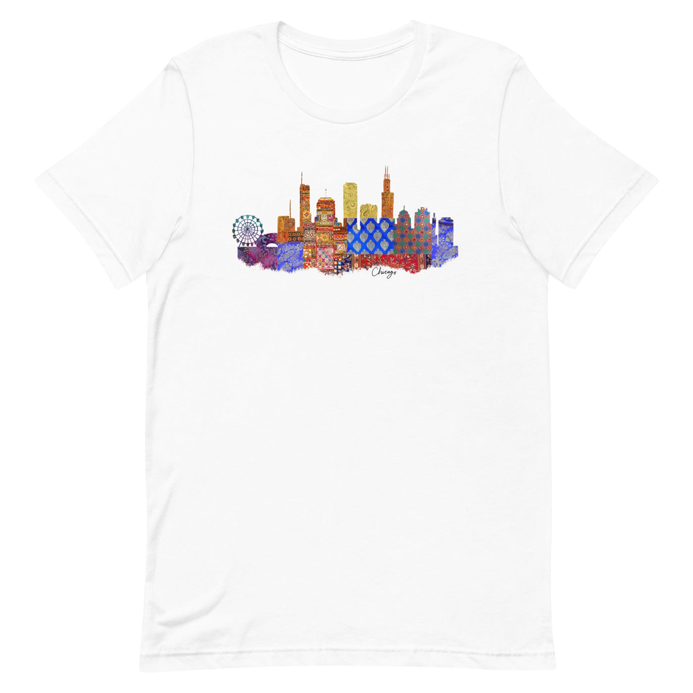 Chicago Fabric Skyline T-shirt