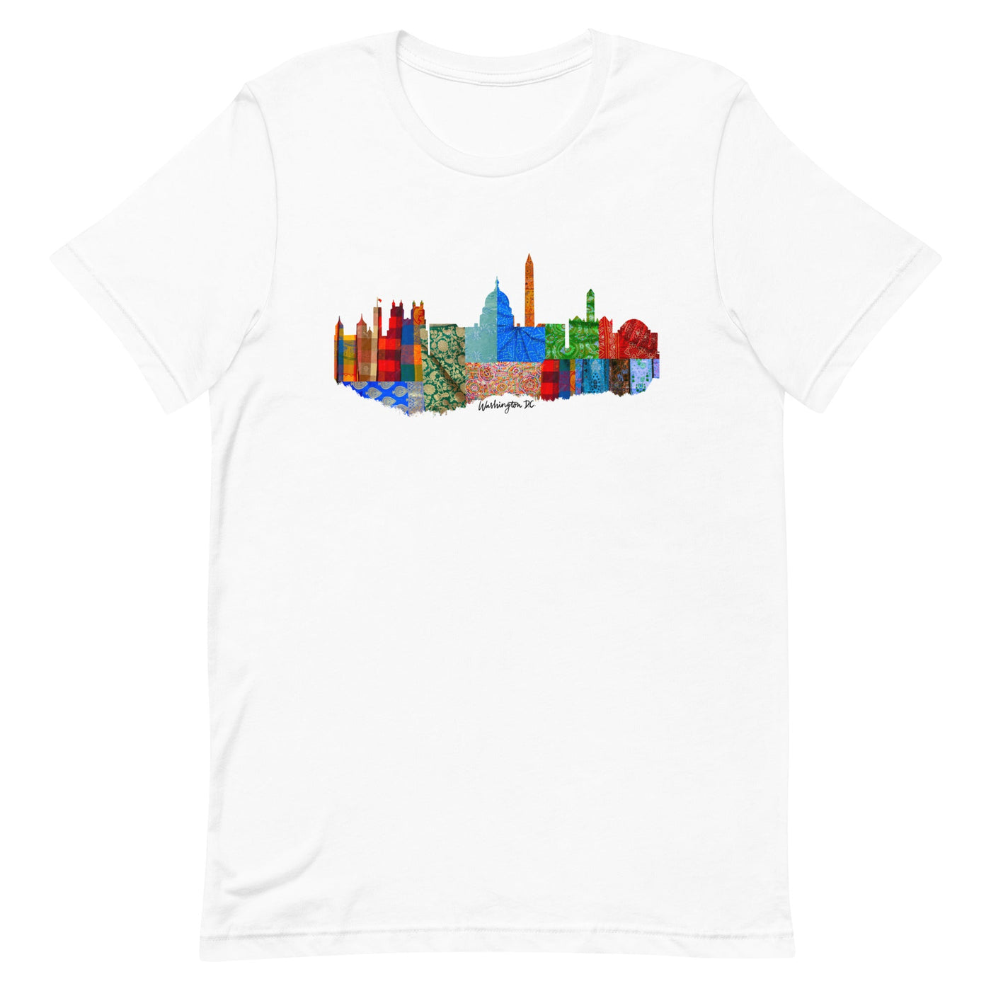 Washington D.C. Fabric Skyline T-shirt