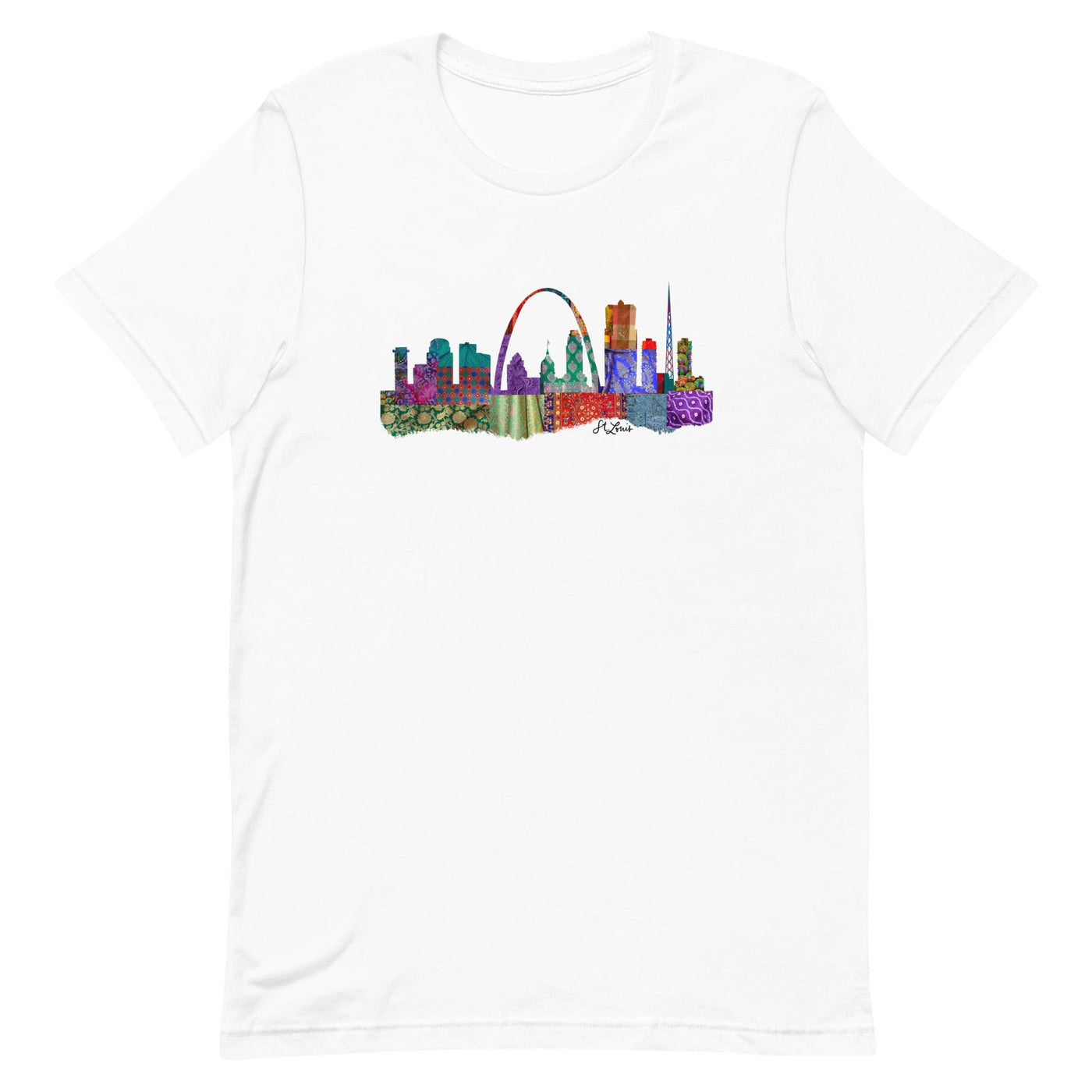 St. Louis Fabric Skyline T-shirt