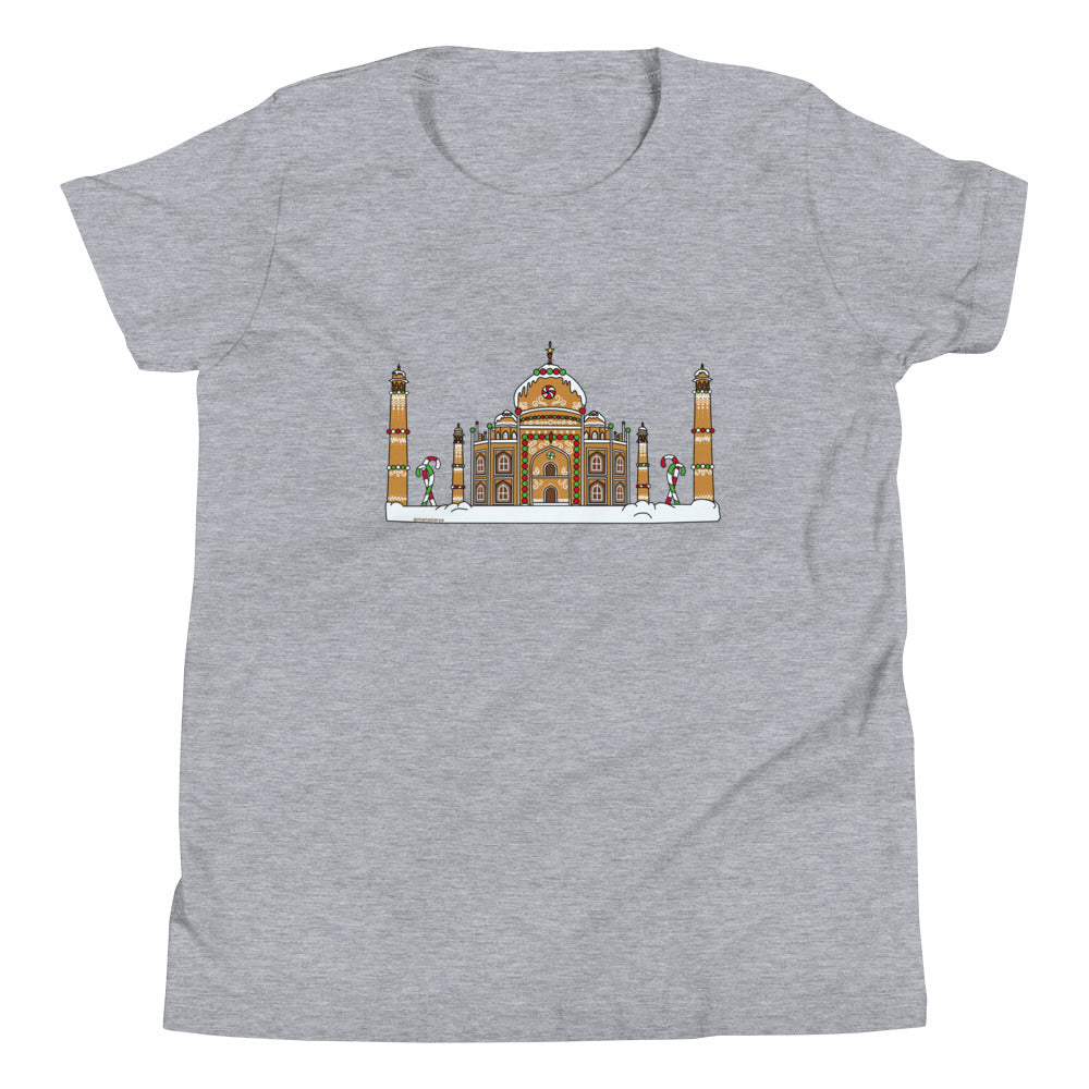 Youth Gingerbread Taj Mahal T-shirt