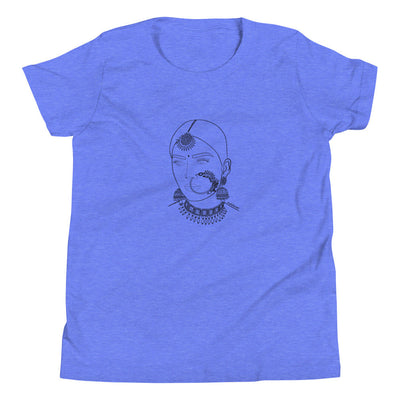 Youth Line Drawing Desi Rani T-Shirt