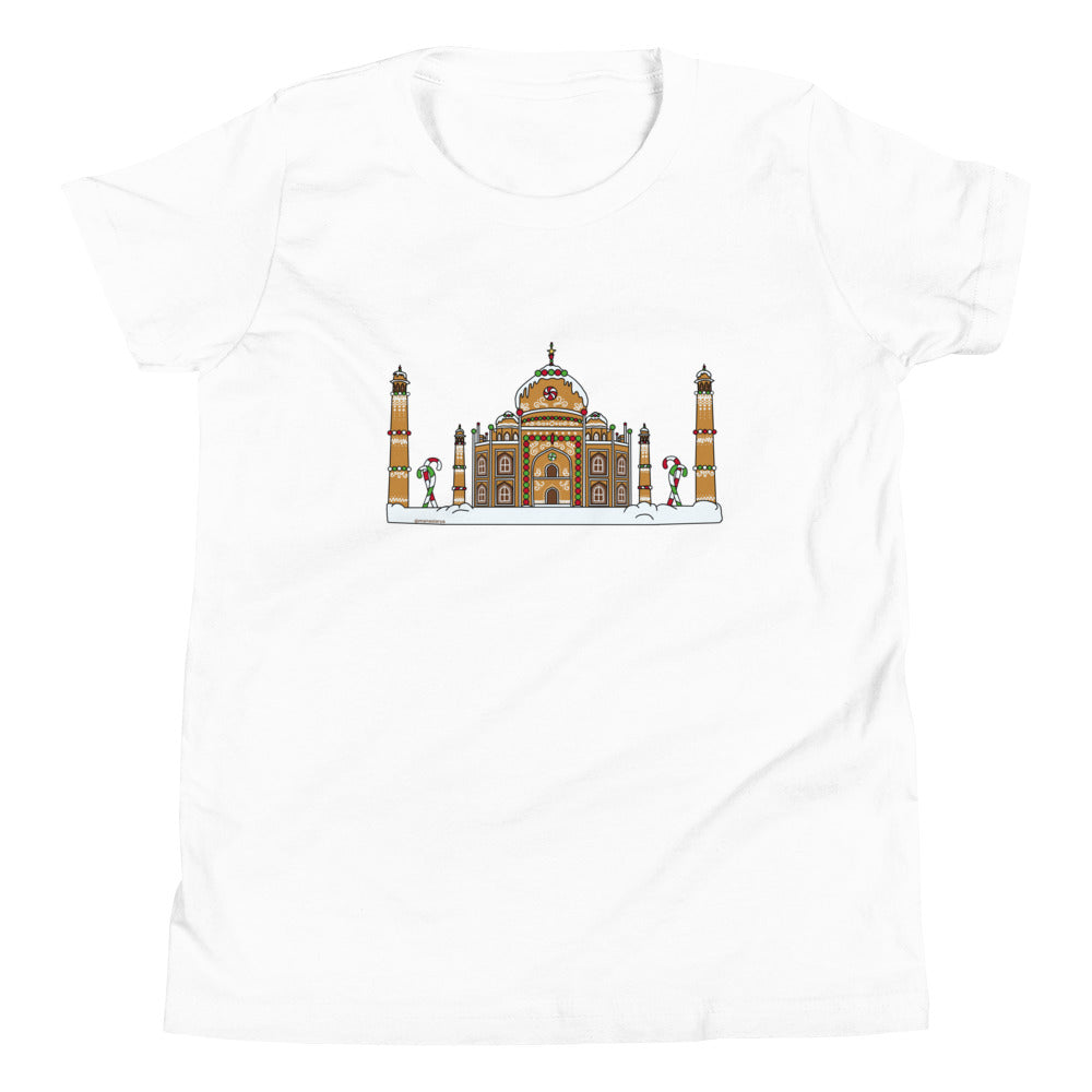 Youth Gingerbread Taj Mahal T-shirt