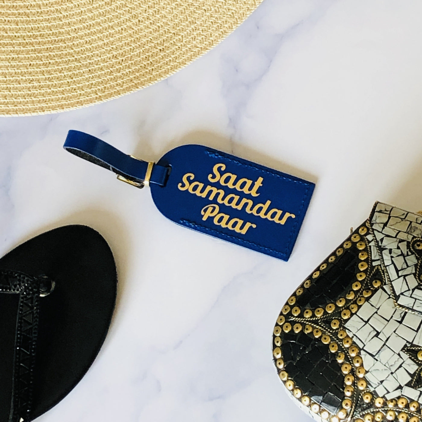 Saat Samandar Paar Luggage Tag