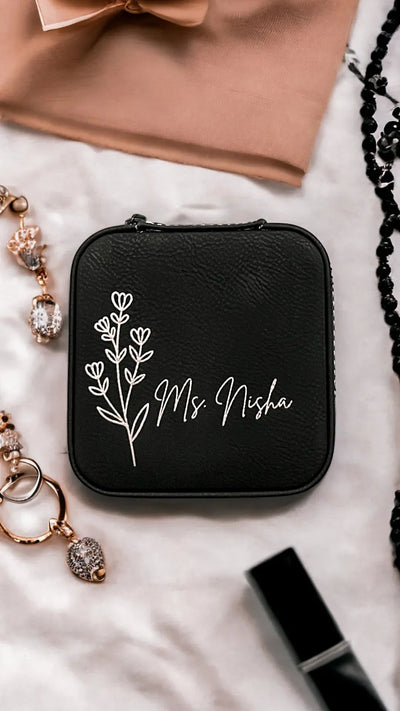 Personalized Jewelry case