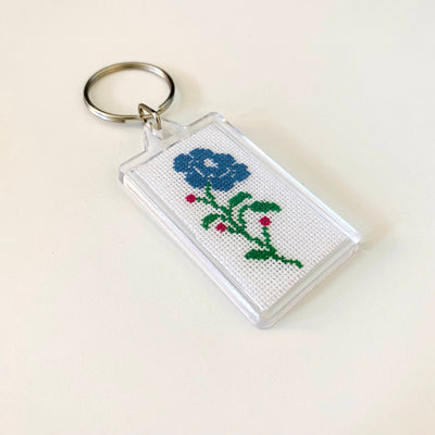 Custom Embroidered Acrylic Frame Keychain (100% of Proceeds Donated)