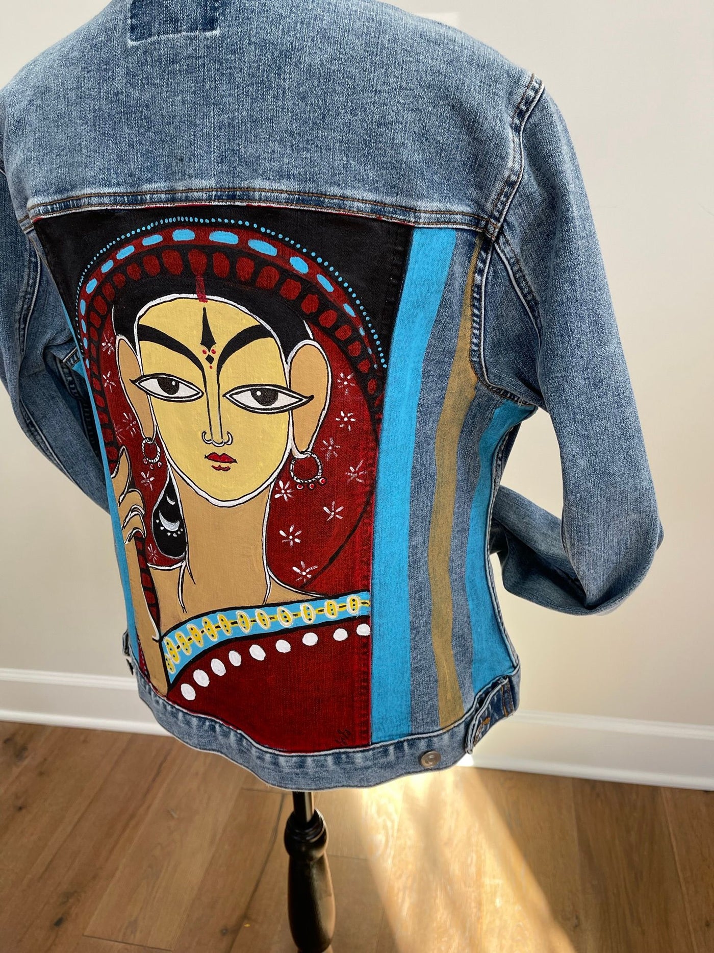 Pujarini (Woman Jean Jacket)