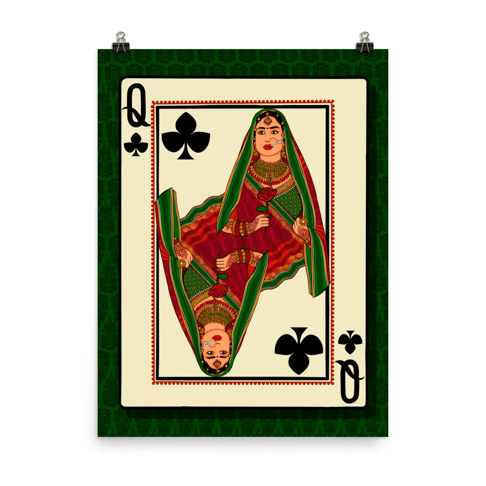 Queen of Clubs - Poster