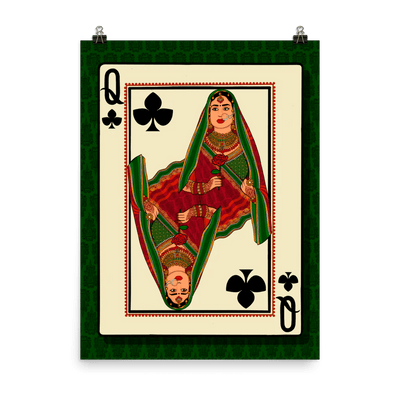 Queen of Clubs - Poster