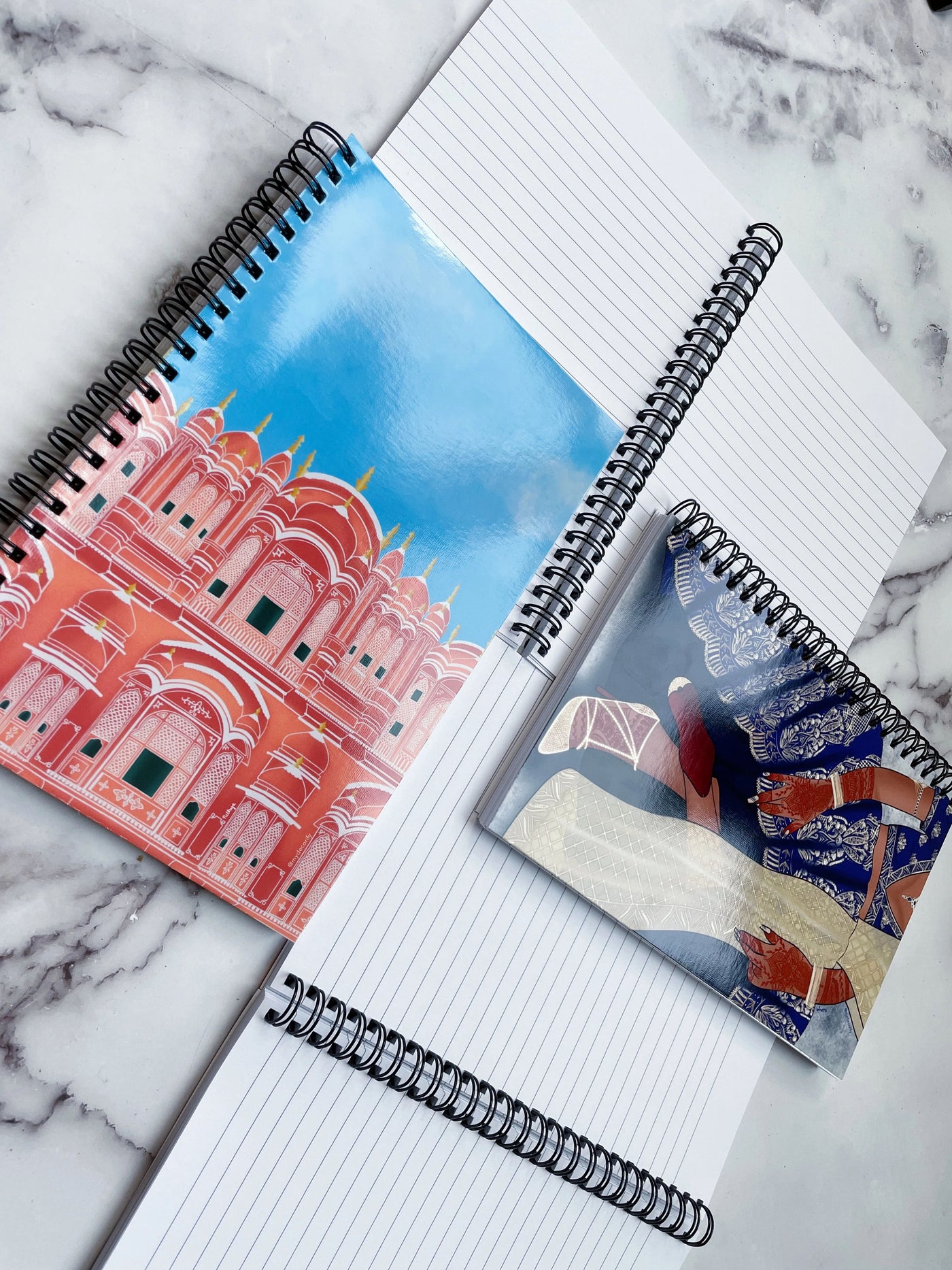 Jaipur and Louboutins Notebook Set