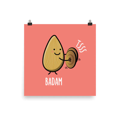 Badam Tsss - Art Print