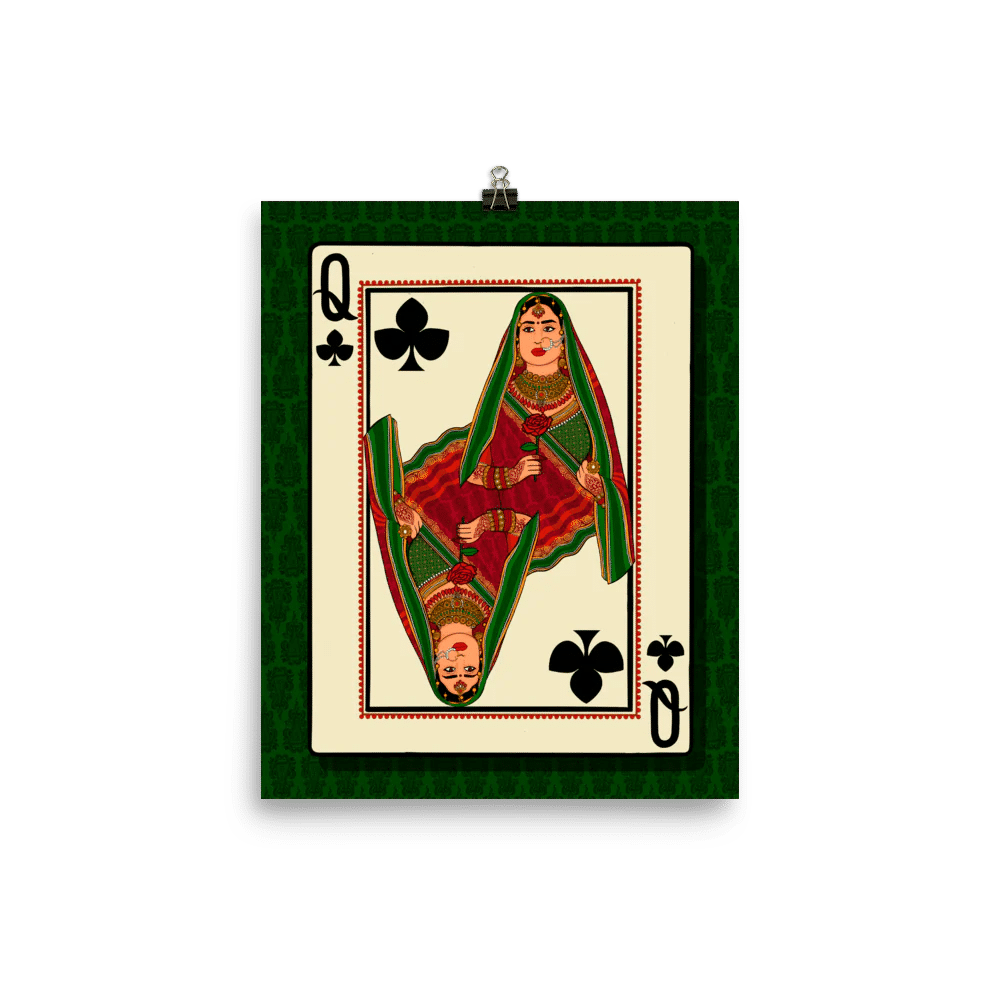 Queen of Clubs - Poster