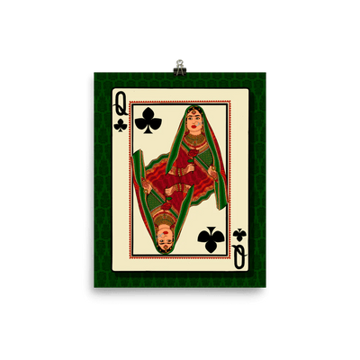 Queen of Clubs - Poster