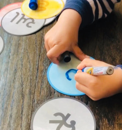 Gujarati Dry Erase Alphabet Flashcards