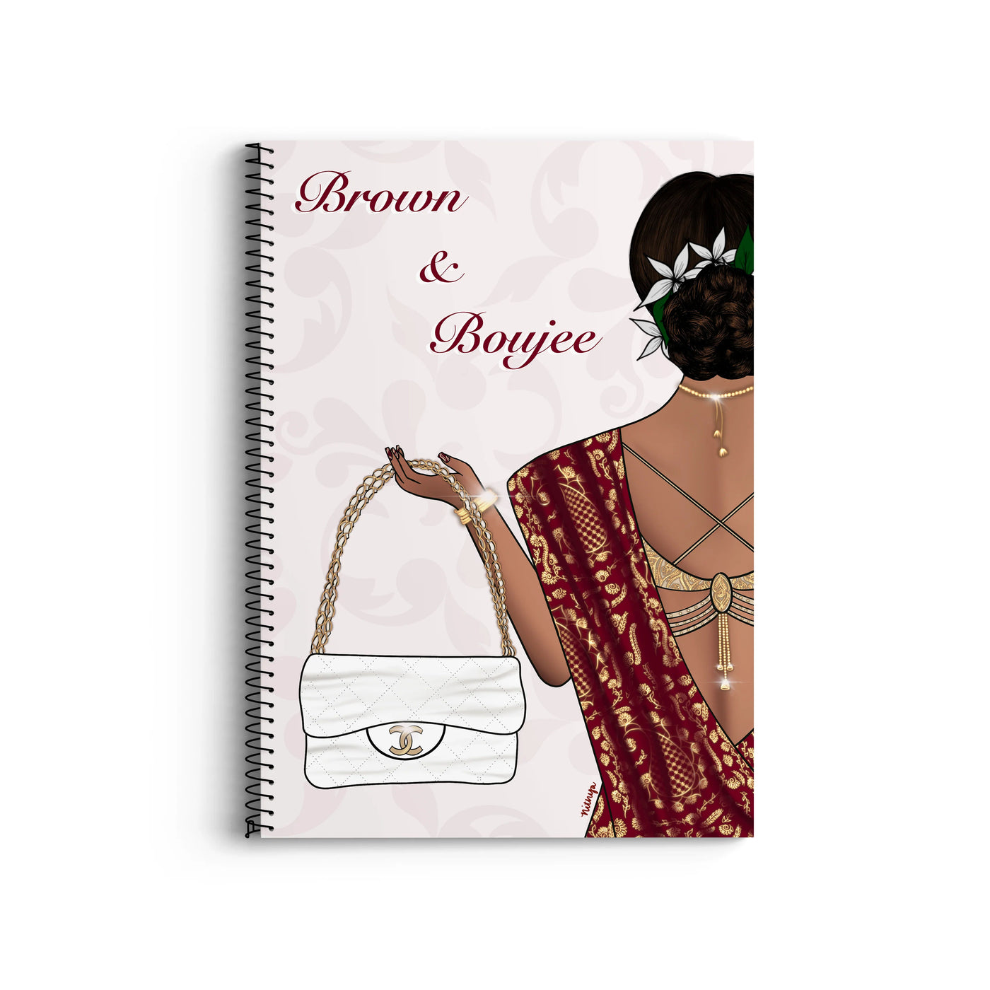 Brown & Boujee Notebook