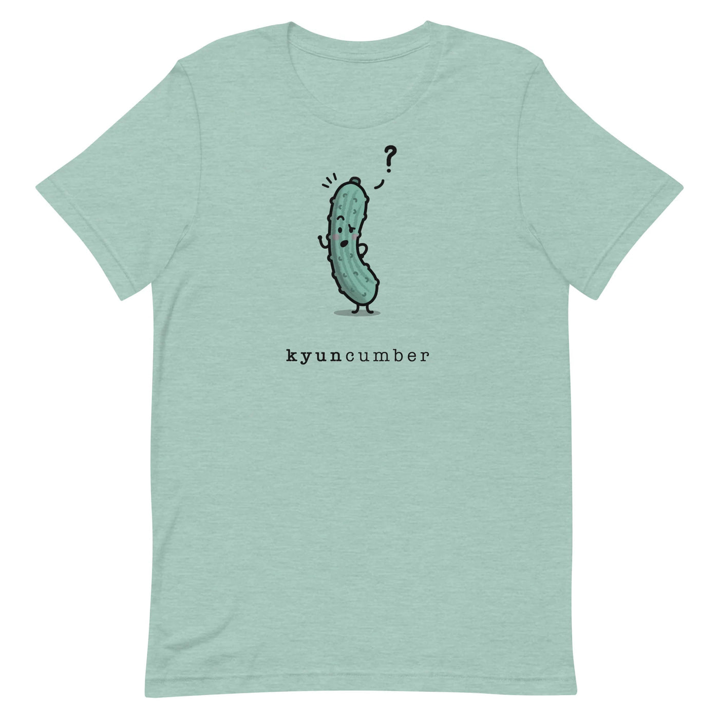 Kyuncumber Adult T-shirt by The Cute Pista 