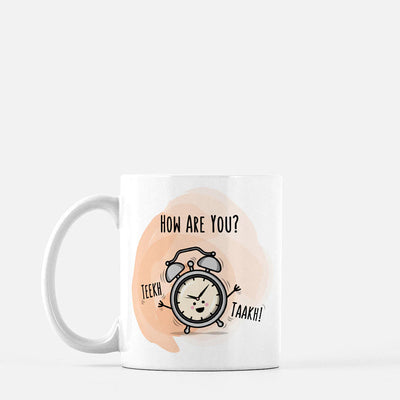 Teekh Taakh Mug by The Cute Pista