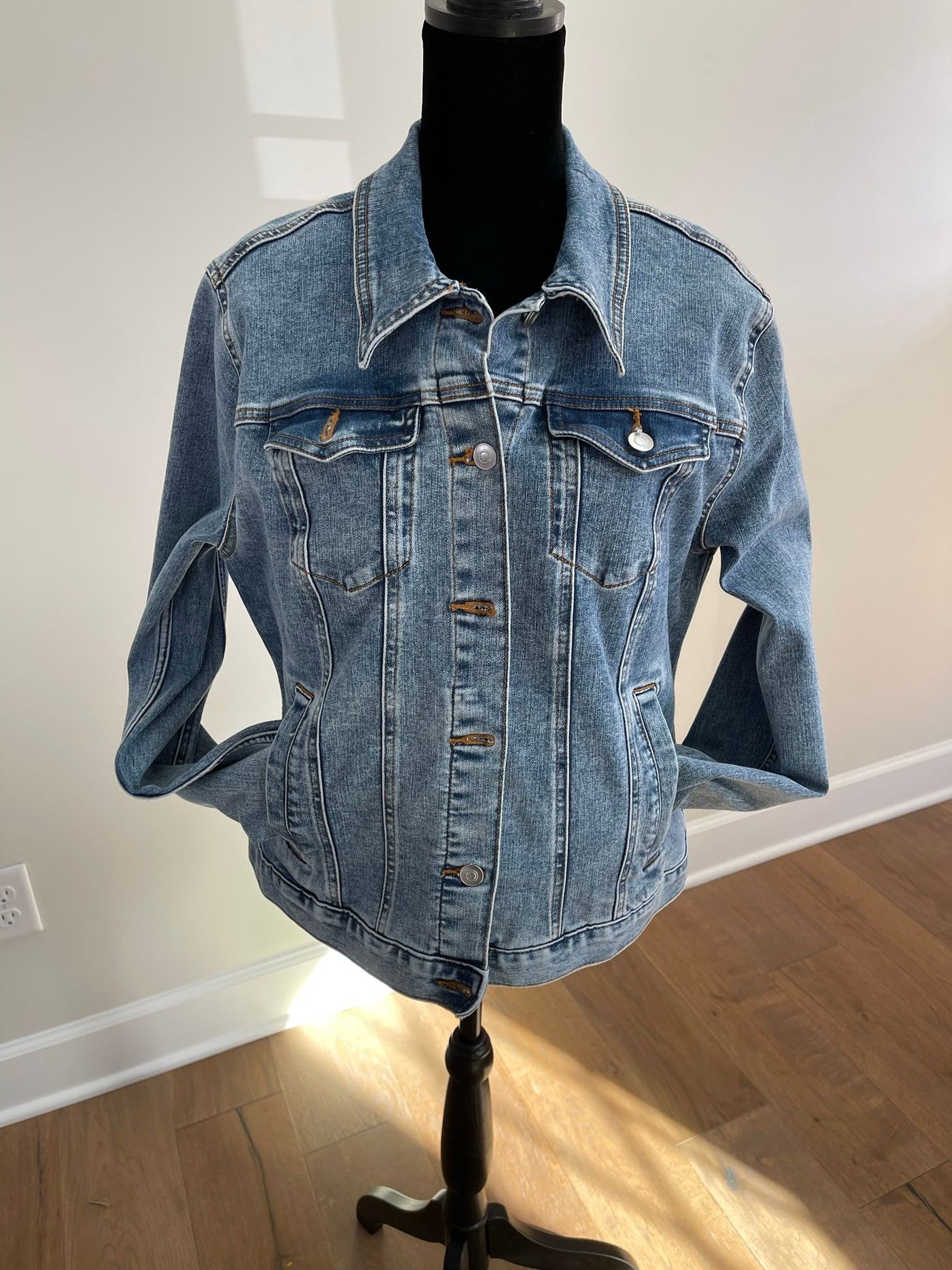 Pujarini (Woman Jean Jacket)