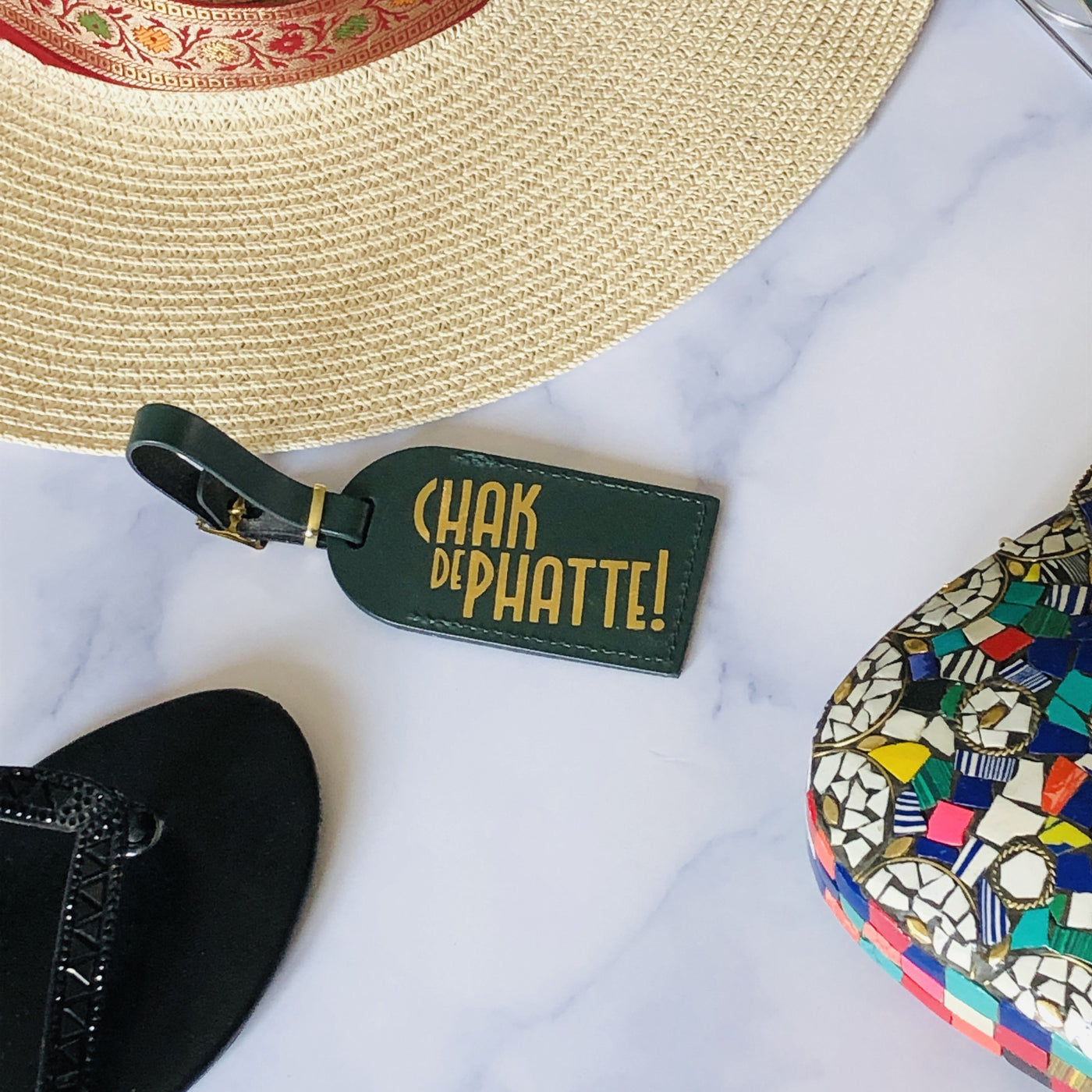 Chak De Phatte Luggage Tag