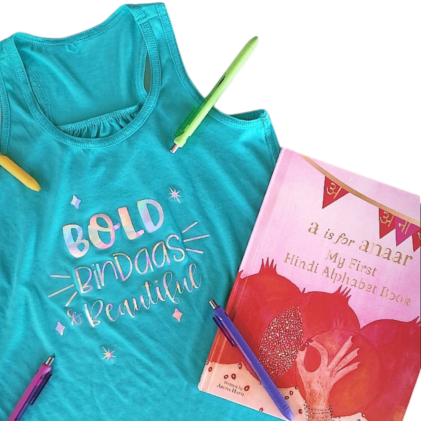 Bold Bindaas & Beautiful Kids Tank Top