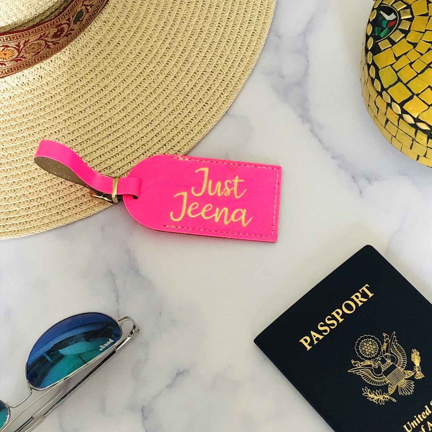 Just Jeena Luggage Tag